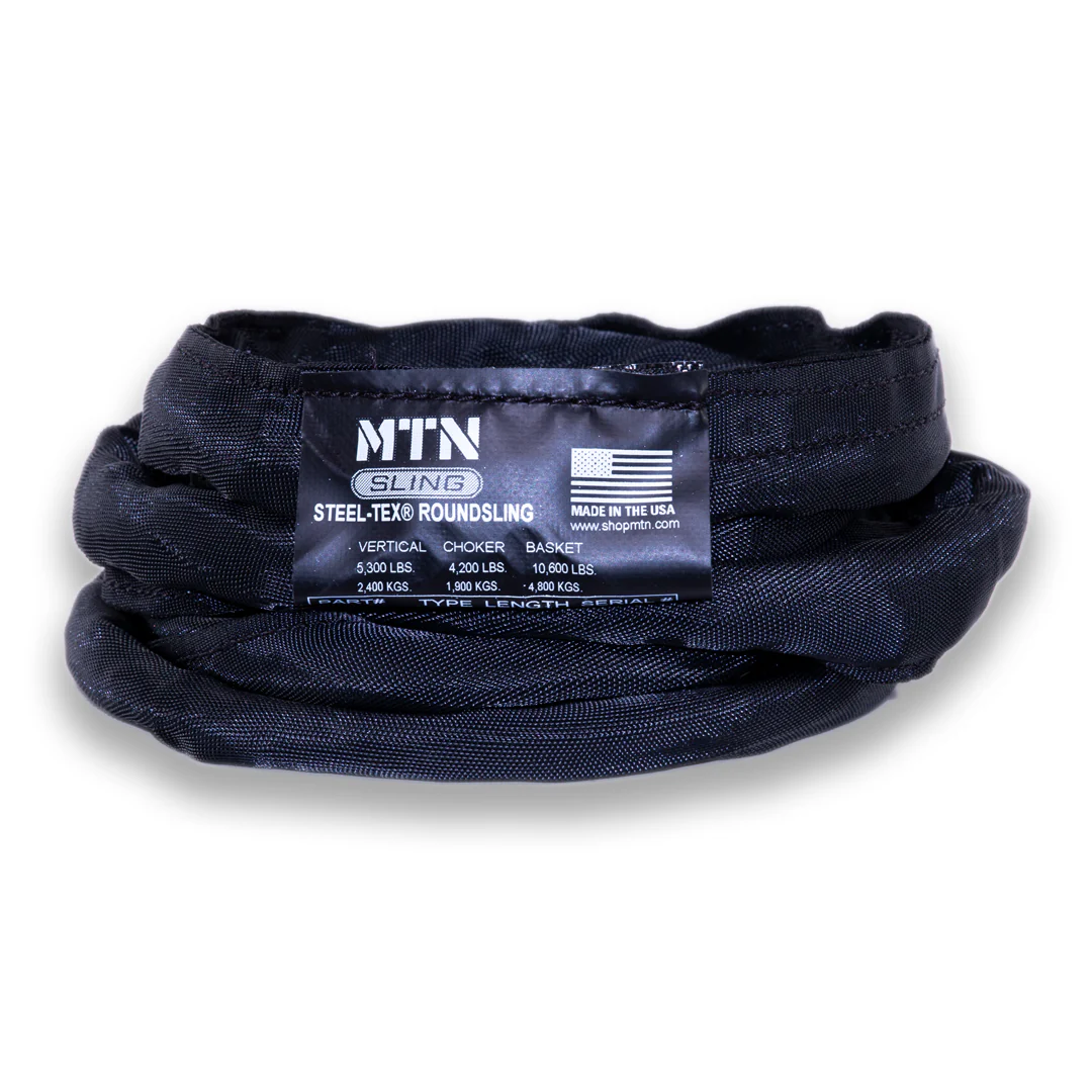 MTN Round Slings Black Steel-Tex - Image 3