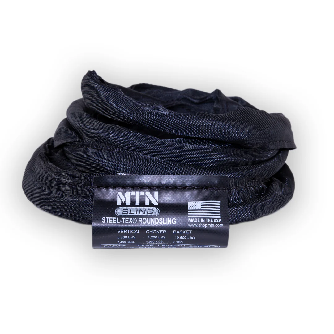 MTN Round Slings Black Steel-Tex - Image 4