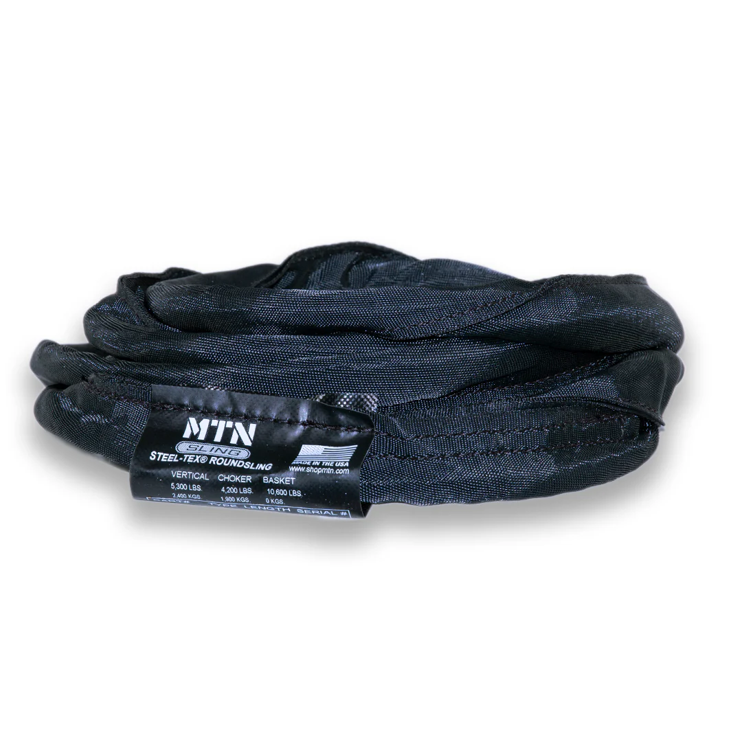 MTN Round Slings Black Steel-Tex - Image 5