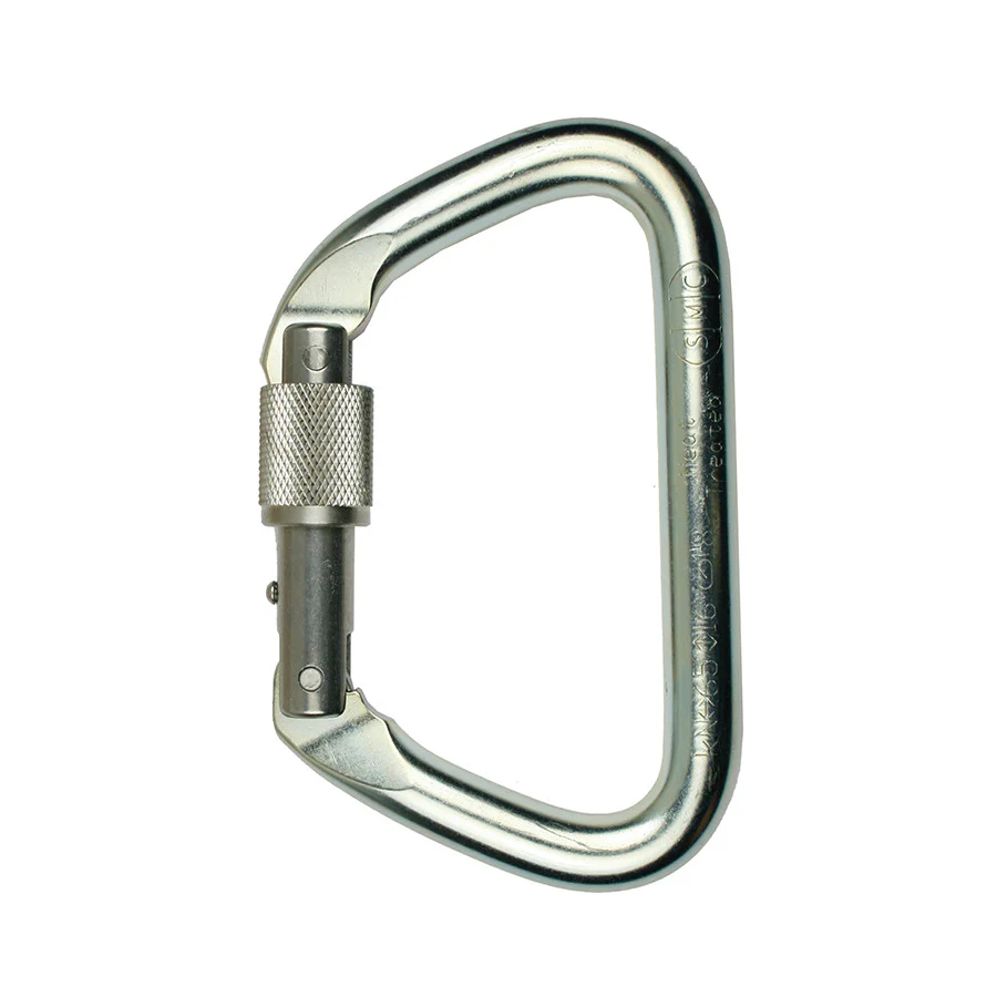 PMI SMC Large Locking D Steel Carabiner – NFPA - Image 5